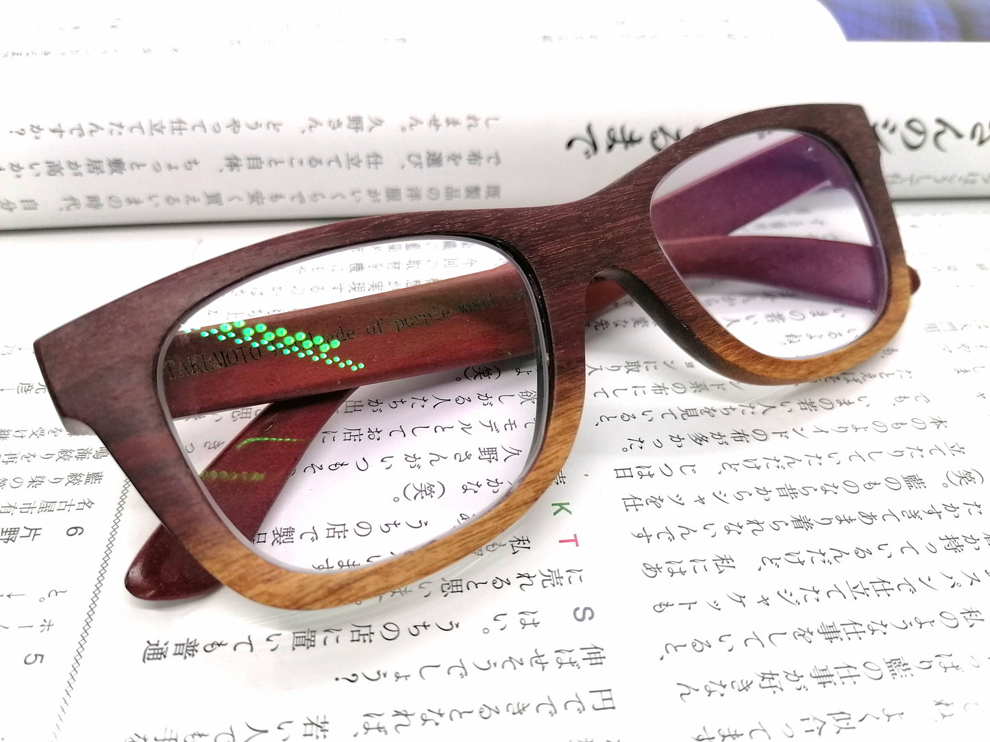 purple heart wood WALKER2012 two tone
