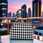 Gift redemption-women's houndtooth evening handbag