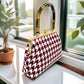 Gift redemption-women's houndtooth evening handbag