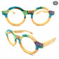 custom multicolor wood & resin craft