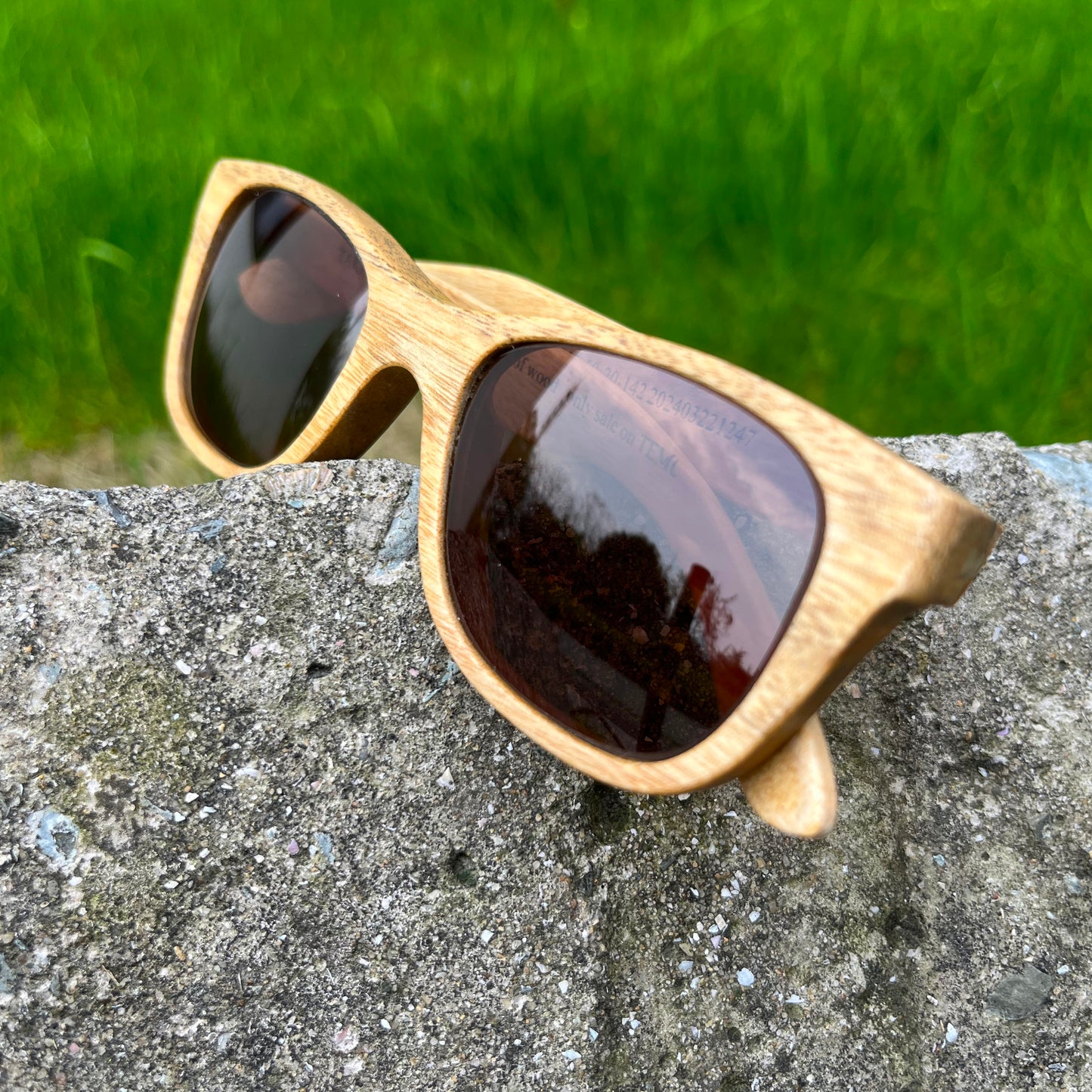 MJX1055 wood eyeglasses