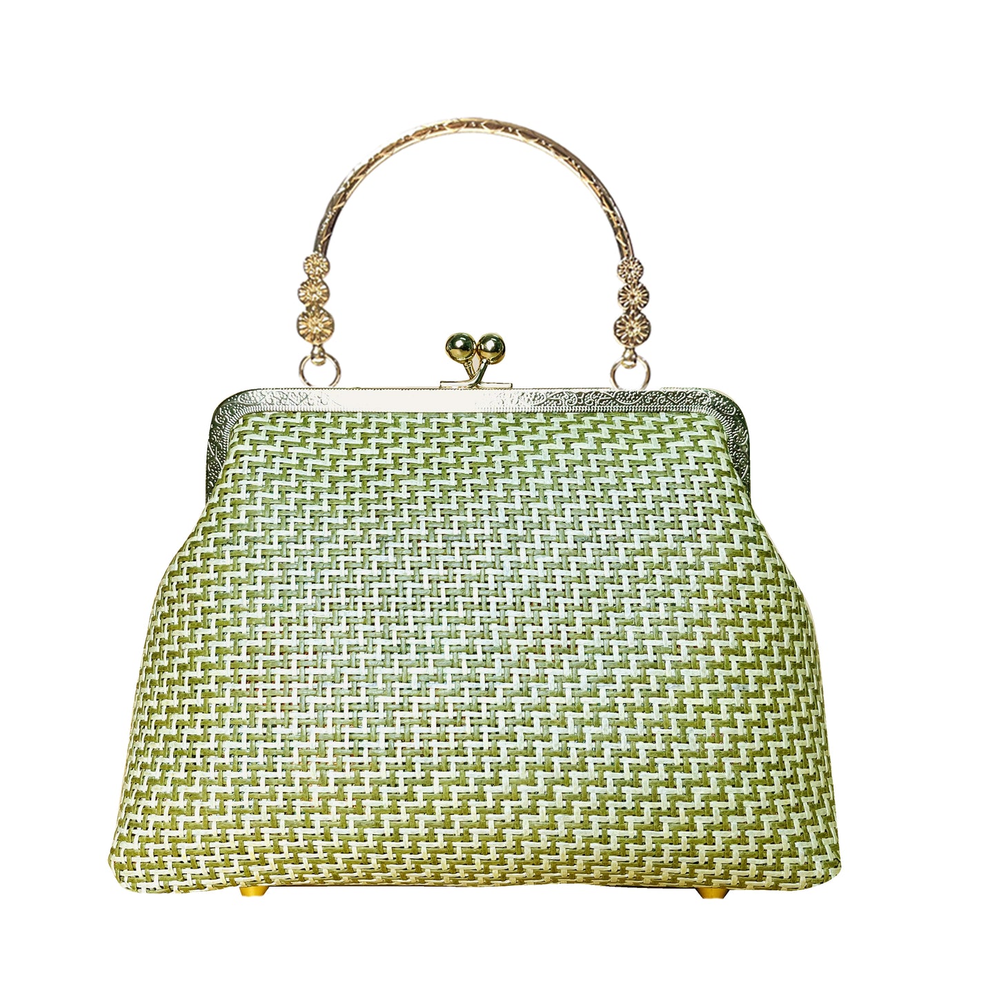Gift redemption-women's Wicker weaving handbag