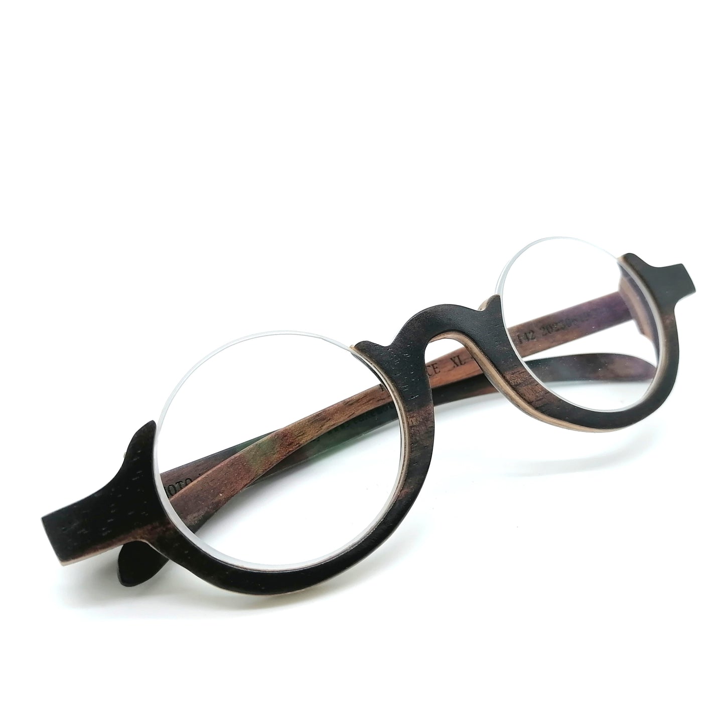 TAKEMOTO Rosewood DAVID semi-rimless (wholesale)