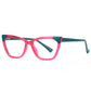 TR90 cat eye  eyeglasses frames 005 progressive lenses