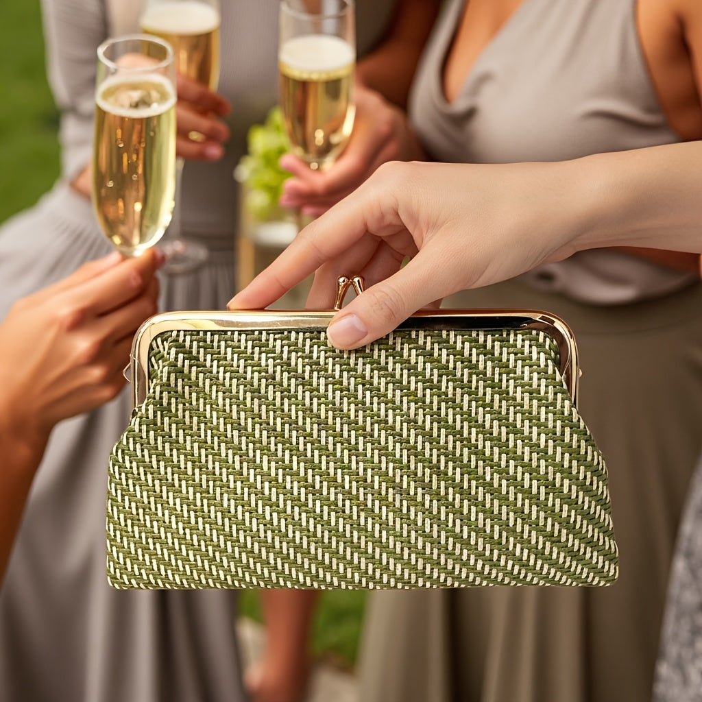 Gift redemption-women's Eco-Luxury Handmade Rattan purse (wholesale) (Copy)