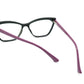 TR90 cat eye  eyeglasses frames 005 progressive lenses