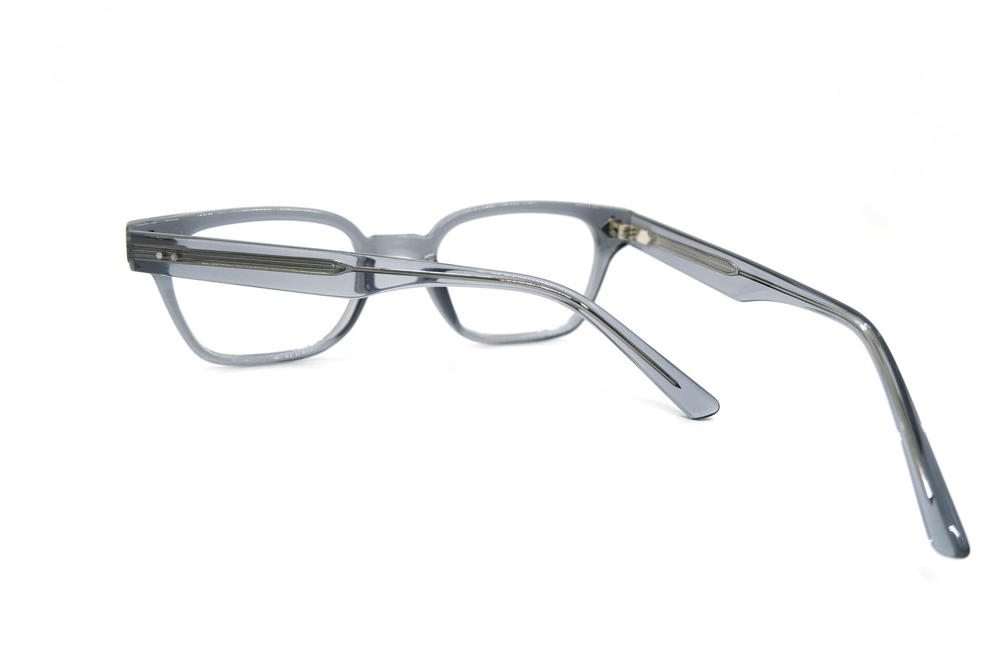 Acetate square rivet  eyeglasses frames 004 progressive lenses