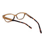 Zebra Wood Glasses with Amber Arm