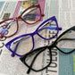 TR90 cat eye  eyeglasses frames 005 progressive lenses