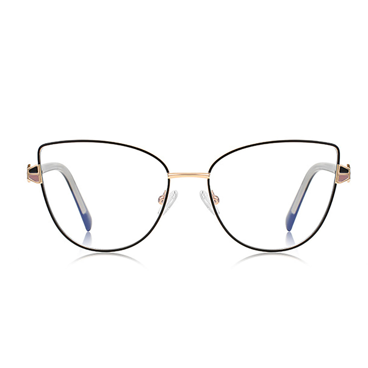 cat eye  eyeglasses frames 007 progressive lenses