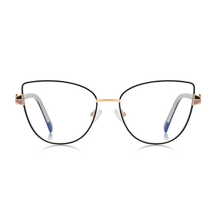 cat eye  eyeglasses frames 007 progressive lenses