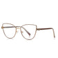 cat eye  eyeglasses frames 007 progressive lenses