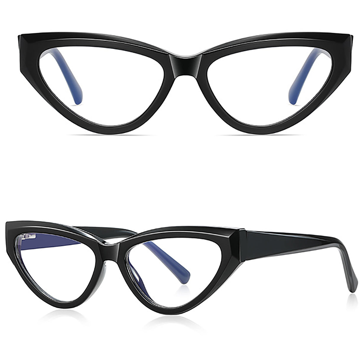 TR90 cat eye  eyeglasses frames 006 progressive lenses