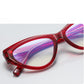 TR90 cat eye  eyeglasses frames 006 progressive lenses
