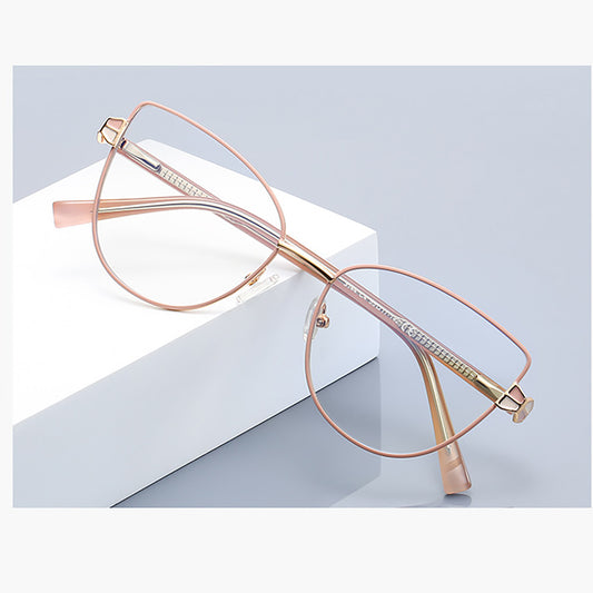 cat eye  eyeglasses frames 007 progressive lenses