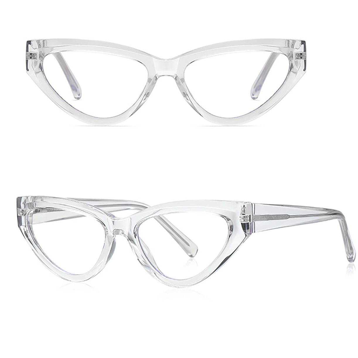TR90 cat eye  eyeglasses frames 006 progressive lenses