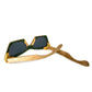 ANGLE-2023 custom multicolor painting wood glasses
