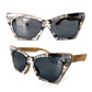 custom multicolor color wood glasses