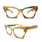 ANGLE-2023 BAMBOO custom multicolor color block art