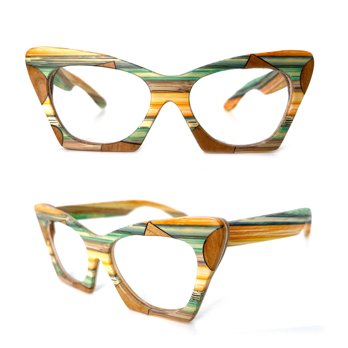 ANGLE-2023 BAMBOO custom multicolor color block art
