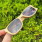 MJX1055 wood eyeglasses