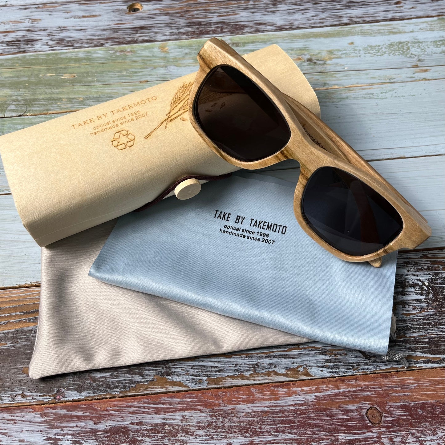 MJX1055 wood eyeglasses