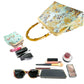 Gift redemption-women's silk evening handbag -blue