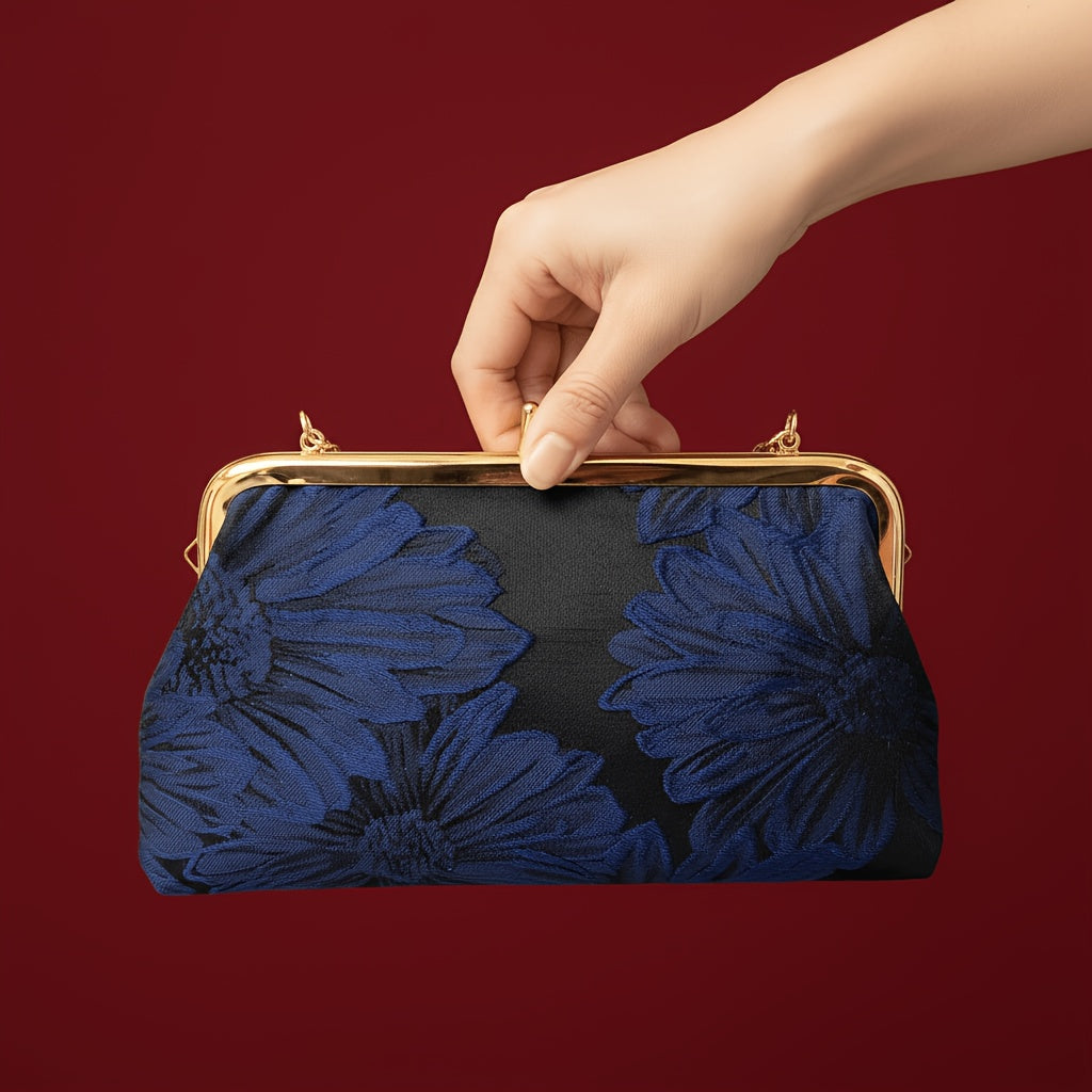 women's Eco-Luxury Handmade Rattan purse (wholesale)