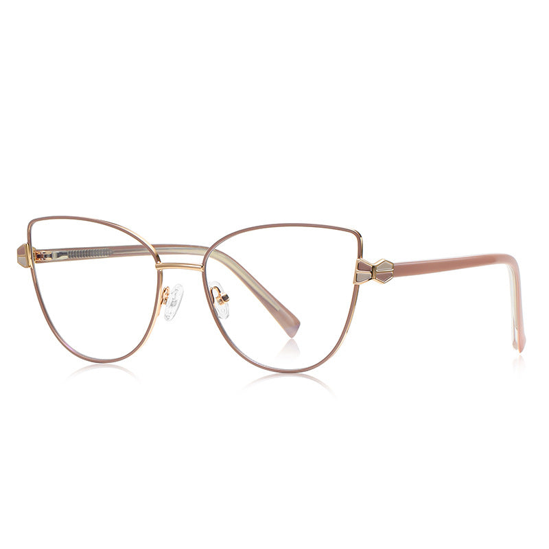 cat eye  eyeglasses frames 007 progressive lenses