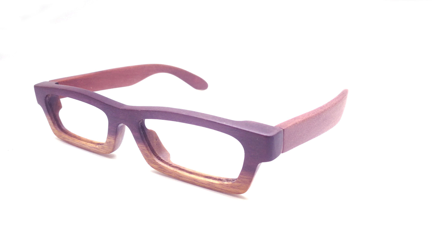 purple heart wood LOVE-WOOD two tone