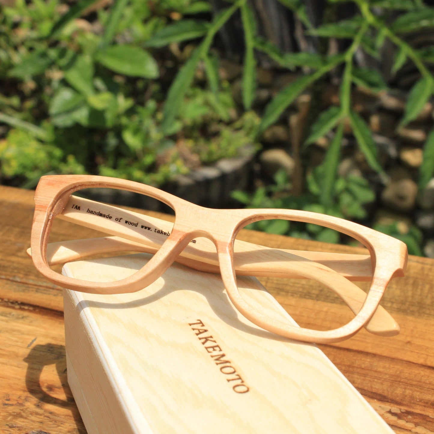 MJX1055 wood eyeglasses