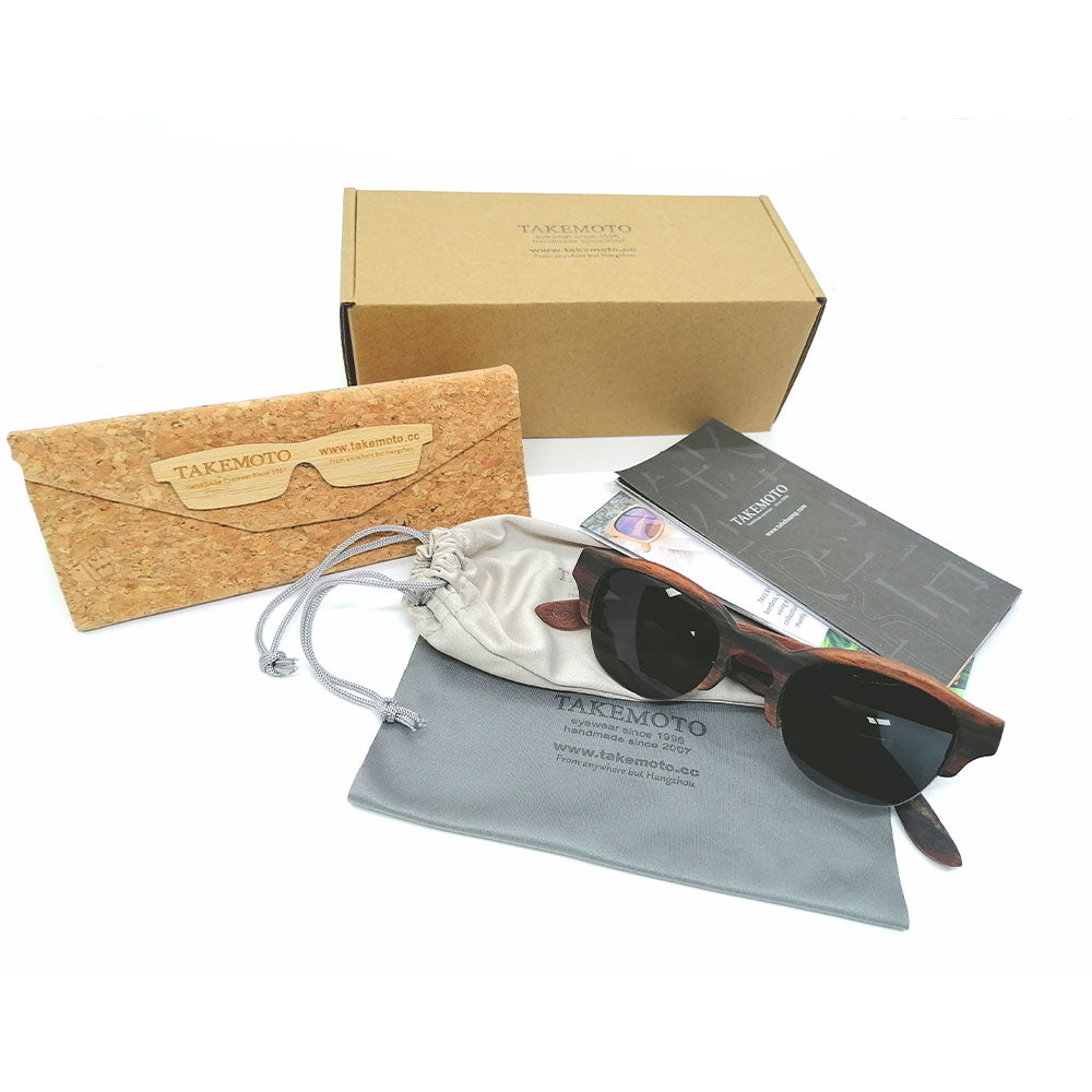 ebony AUTUMN semi-rimless