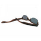 ebony AUTUMN semi-rimless