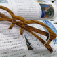 zebra wood Semi-rimless THANKS